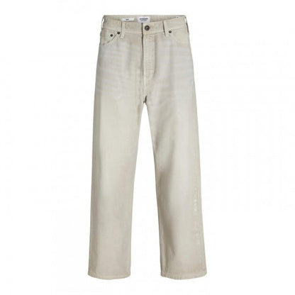 Front - Jack And Jones Mens Alex Wide Leg Chinos