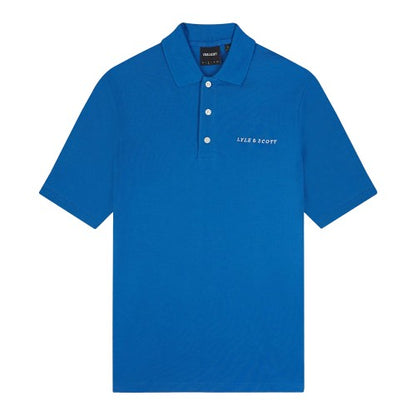 Front - Lyle & Scott Mens Embroidered Polo Shirt