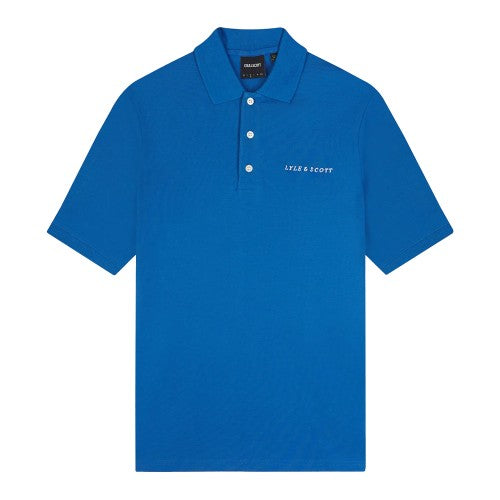 Front - Lyle & Scott Mens Embroidered Polo Shirt