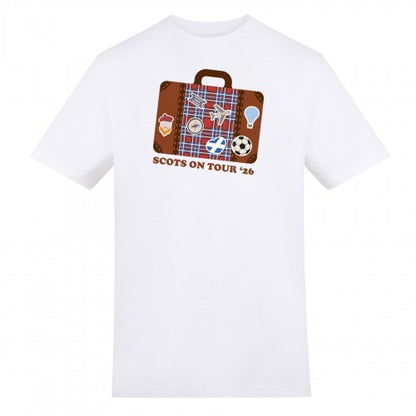 Front - AWD Unisex Adult Scotland T-Shirt