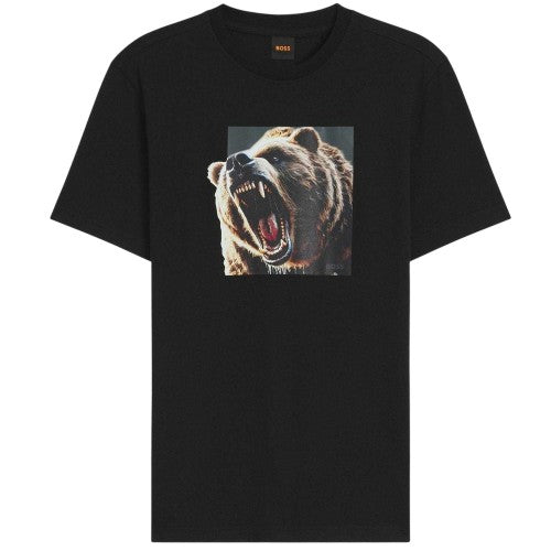 Front - Boss Mens Doberman Cotton T-Shirt