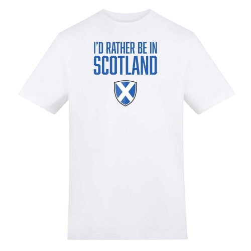 Front - AWD Mens Rather Be Scotland T-Shirt