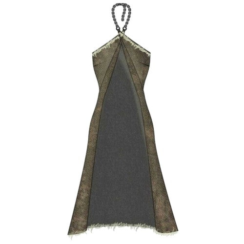Front - The Ragged Priest Womens/Ladies Deity Halter Neck Top
