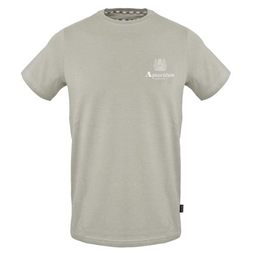 Front - Aquascutum Mens Printed T-Shirt