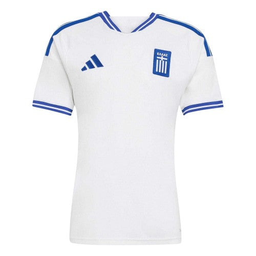 Front - Adidas Mens Greece Home Shirt