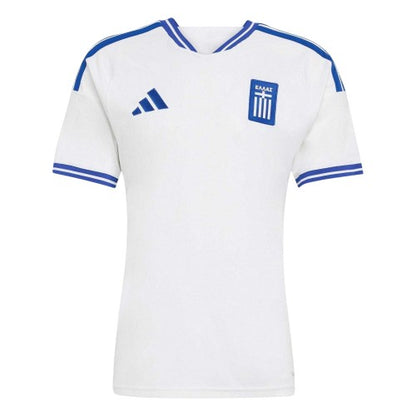 Front - Adidas Mens Greece Home Shirt