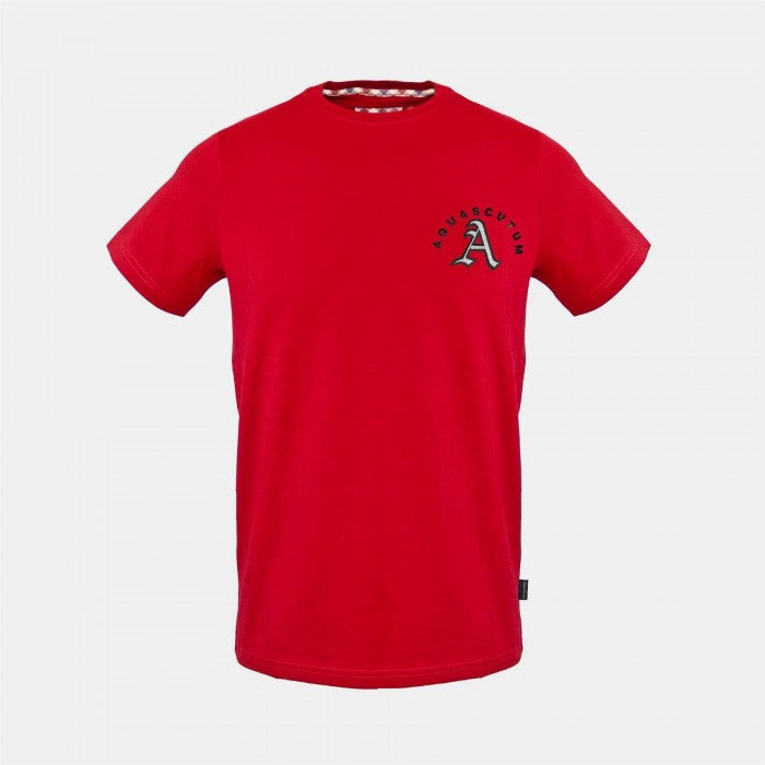 Front - Aquascutum Mens Lilly And Sid´s Character Cotton T-Shirt