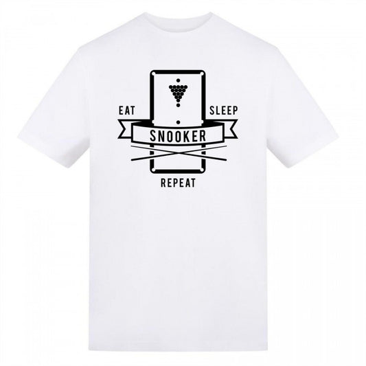 Front - AWD Unisex Adult Printed Snooker T-Shirt