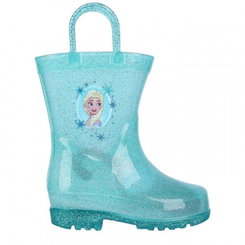 Front - Frozen Childrens/Kids Elsa Light Up Wellington Boots