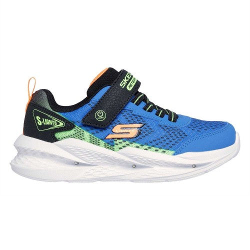 Front - Skechers Boys Meteor Light Up Trainers