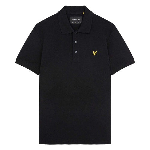 Front - Lyle & Scott Mens Plain Polo Shirt