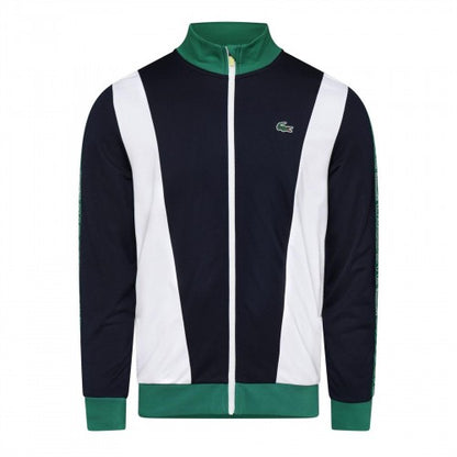 Front - Lacoste Mens Logo Track Jacket