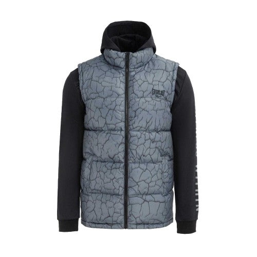 Front - Everlast Mens Cracked Quilted Hybrid Jacket