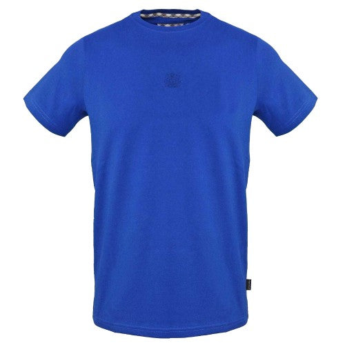 Front - Aquascutum Mens Logo Cotton T-Shirt
