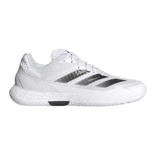Front - Adidas Mens Defiant Speed 2 Tennis Shoes