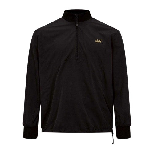 Front - Canterbury Mens Tempo+ Logo Quarter Zip Track Jacket