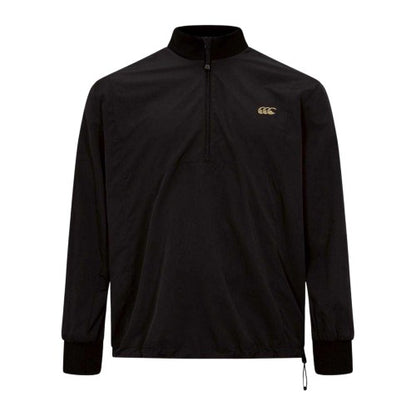 Front - Canterbury Mens Tempo+ Logo Quarter Zip Track Jacket