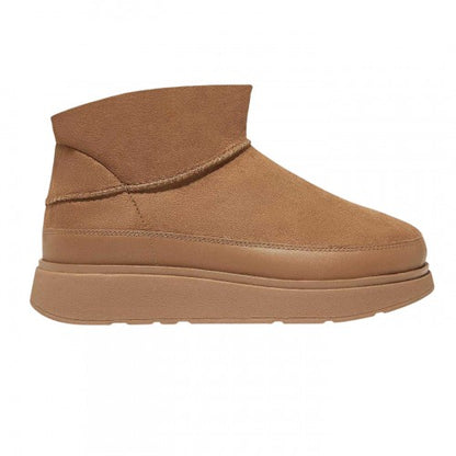 Front - Fit Flop Womens/Ladies Leather Flatform Boots