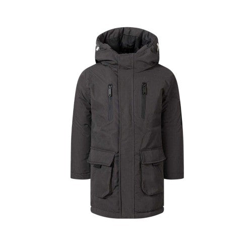 Front - Minoti Childrens/Kids Taslan Utility Jacket