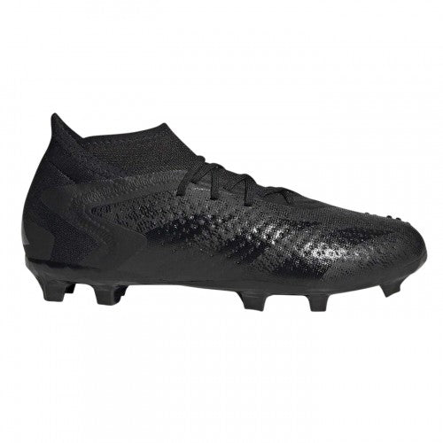 Front - Adidas Childrens/Kids Predator Firm Ground Football Boots