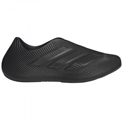 Front - Adidas Mens Adilette Slip-on Pool Flat Sliders