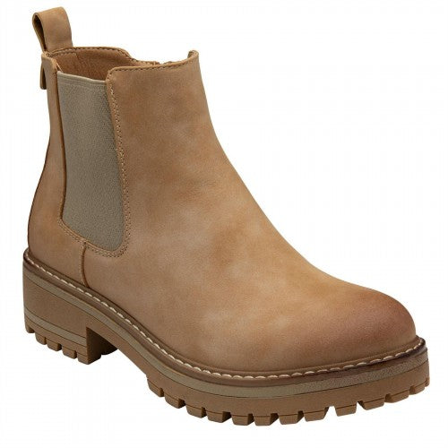 Front - Lotus Shoes Womens/Ladies Lottie Block Heel Chelsea Boots