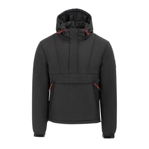 Front - Loyalti Mens Vision Half Zip Bomber Jacket
