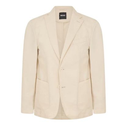 Front - Boss Mens Hanry Notch Neck Blazer