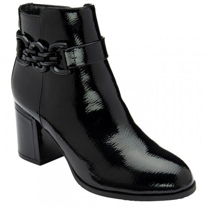 Front - Lotus Shoes Womens/Ladies Amarin Leather Ankle Boots