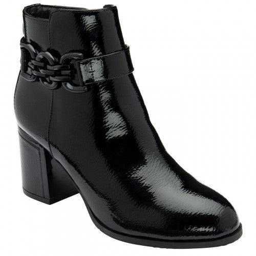 Front - Lotus Shoes Womens/Ladies Amarin Leather Ankle Boots