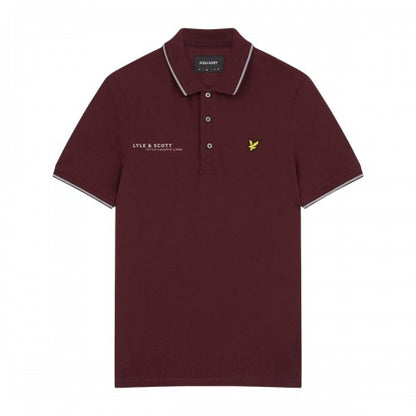 Front - Lyle & Scott Mens Coordinates Polo Shirt