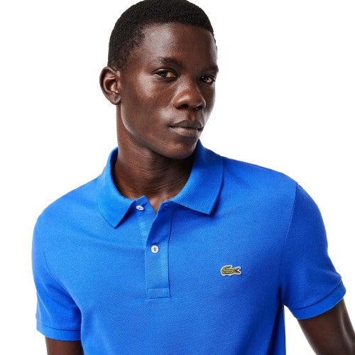Front - Lacoste Mens Pique Slim Polo Shirt