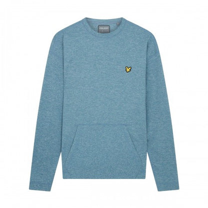 Front - Lyle & Scott Mens Soft Crew Neck Sweatshirt