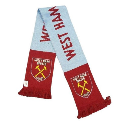 Front - West Ham United FC Acrylic Football Scarf