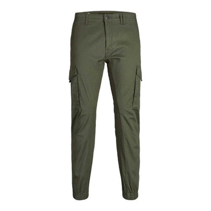 Front - Jack And Jones Boys Paul Flake Cargo Trousers