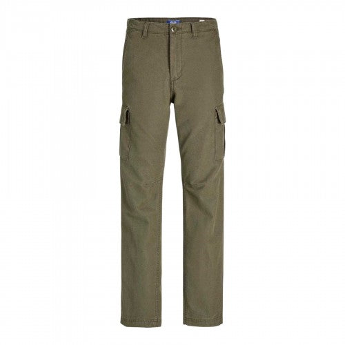 Front - Jack And Jones Boys Kane Barkley Cargo Trousers
