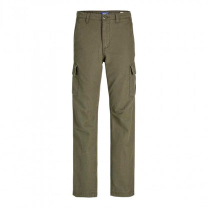 Front - Jack And Jones Boys Kane Barkley Cargo Trousers
