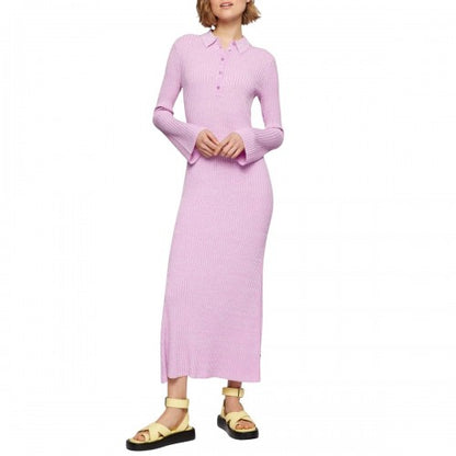 Front - Boss Womens/Ladies Floriene Knitted Dress