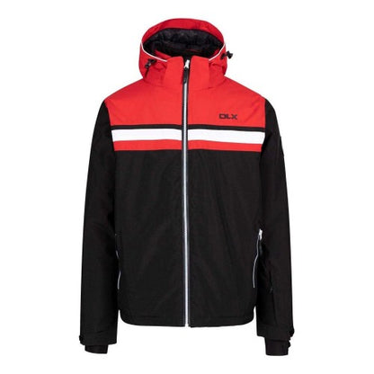 Front - DLX Mens Colour Block Ski Jacket