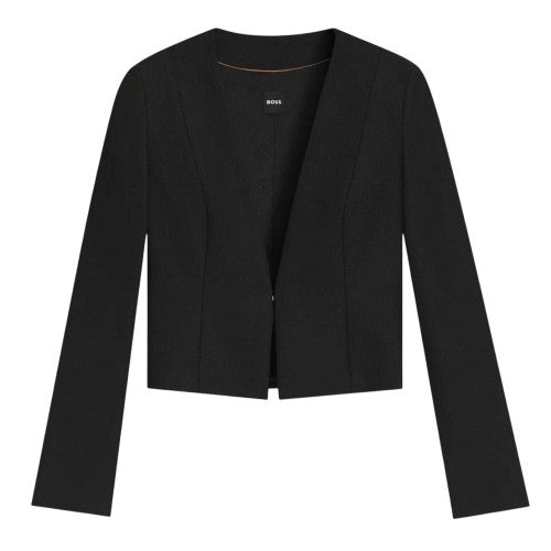 Front - Boss Womens/Ladies Deep V Regular Cropped Blazer