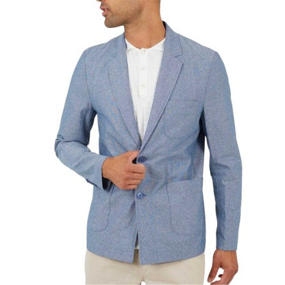 Front - Brave Soul Mens Two Button Blazer