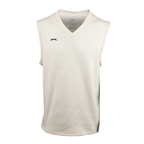 Front - Slazenger Mens Logo Sleeveless Sweater Vest
