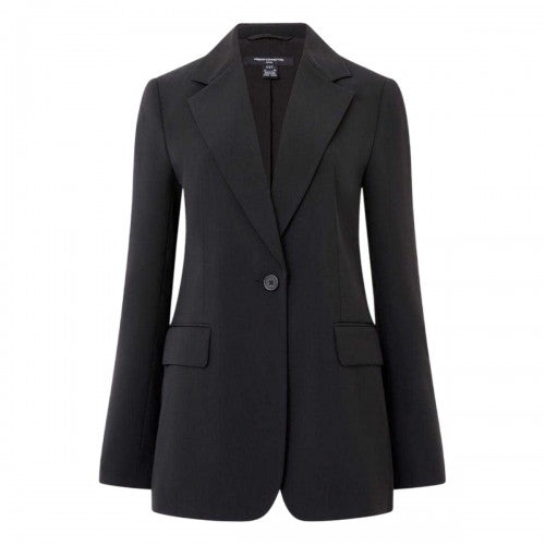 Front - French Connection Womens/Ladies Flap Pocket Relaxed Fit Flared Blazer
