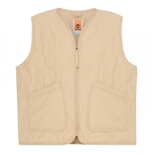Front - Timberland Mens Quilted Gilet