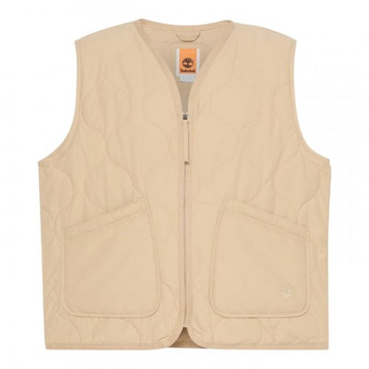 Front - Timberland Mens Quilted Gilet