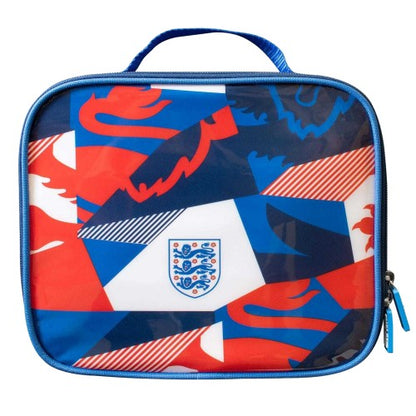 Front - England Polyester Crest Lunch Bag