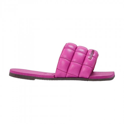 Front - Havaianas Womens/Ladies Quilted Open Toe Slides