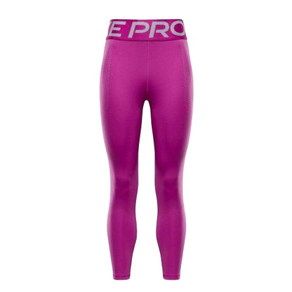 Front - Nike Womens/Ladies Pro Sculpt Perforated Leggings
