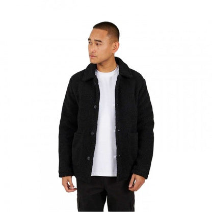 Front - Brave Soul Mens Borg Jacket