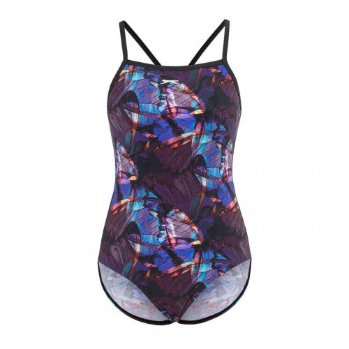Front - Slazenger Womens/Ladies Floral One Piece Swimsuit